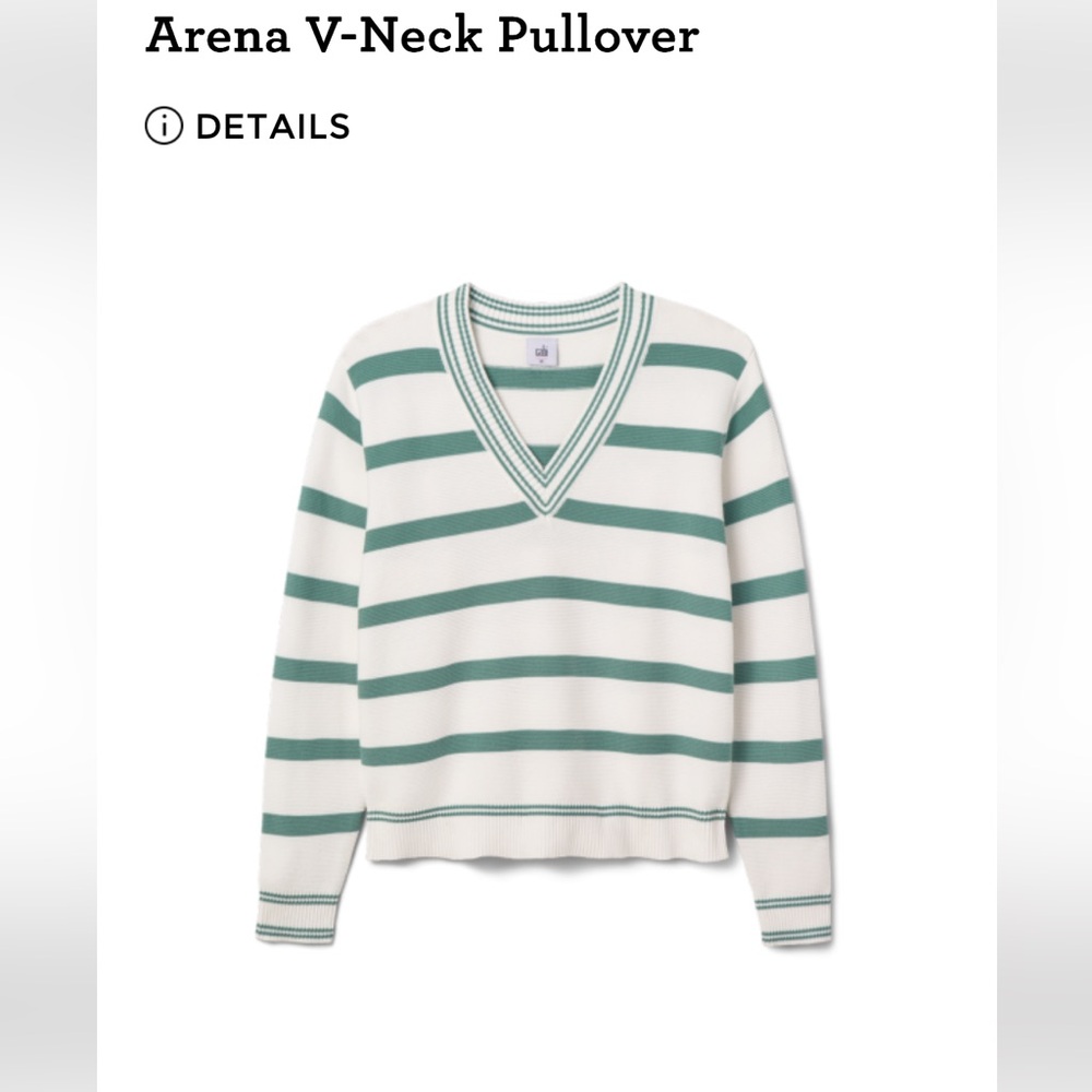 CABI Spring ‘25 Collection “Arena Pullover”Size Medium. New w/o Bag! - Picture 5 of 7